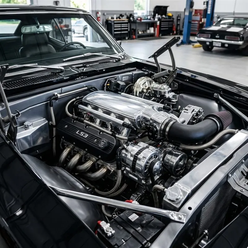 LS Swap engine guide in classic car